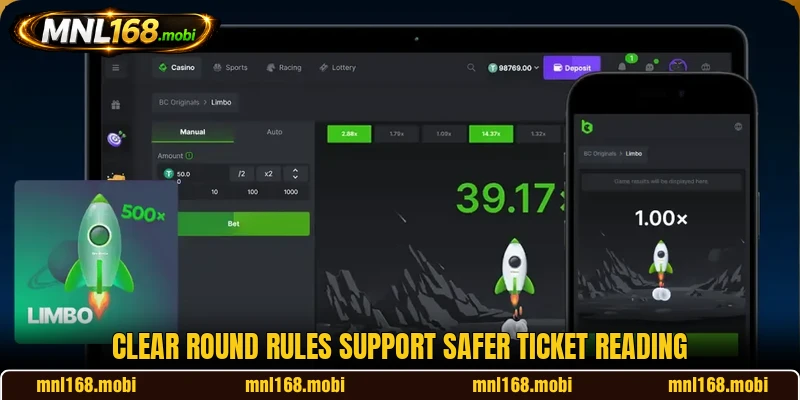 Clear round rules support safer ticket reading Clear round rules support safer ticket reading