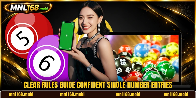 Clear rules guide confident single number entries Clear rules guide confident single number entries