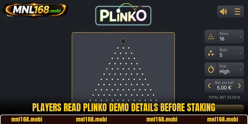 Players read Plinko demo details before staking Players read Plinko demo details before staking