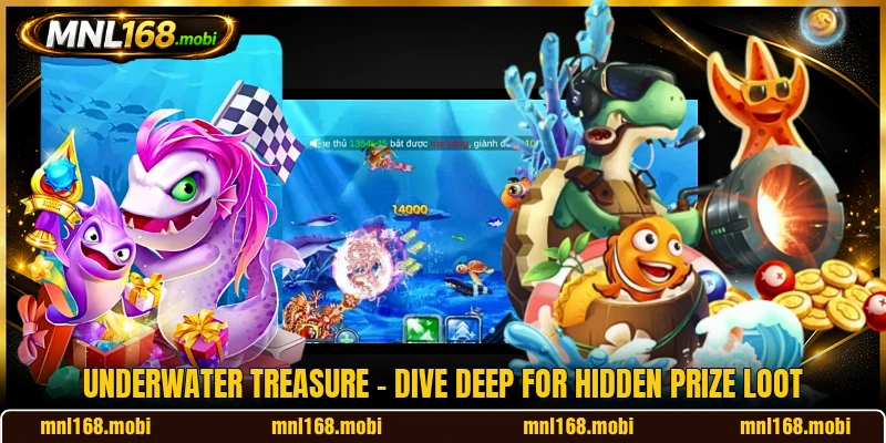 Underwater Treasure - Dive Deep For Hidden Prize Loot